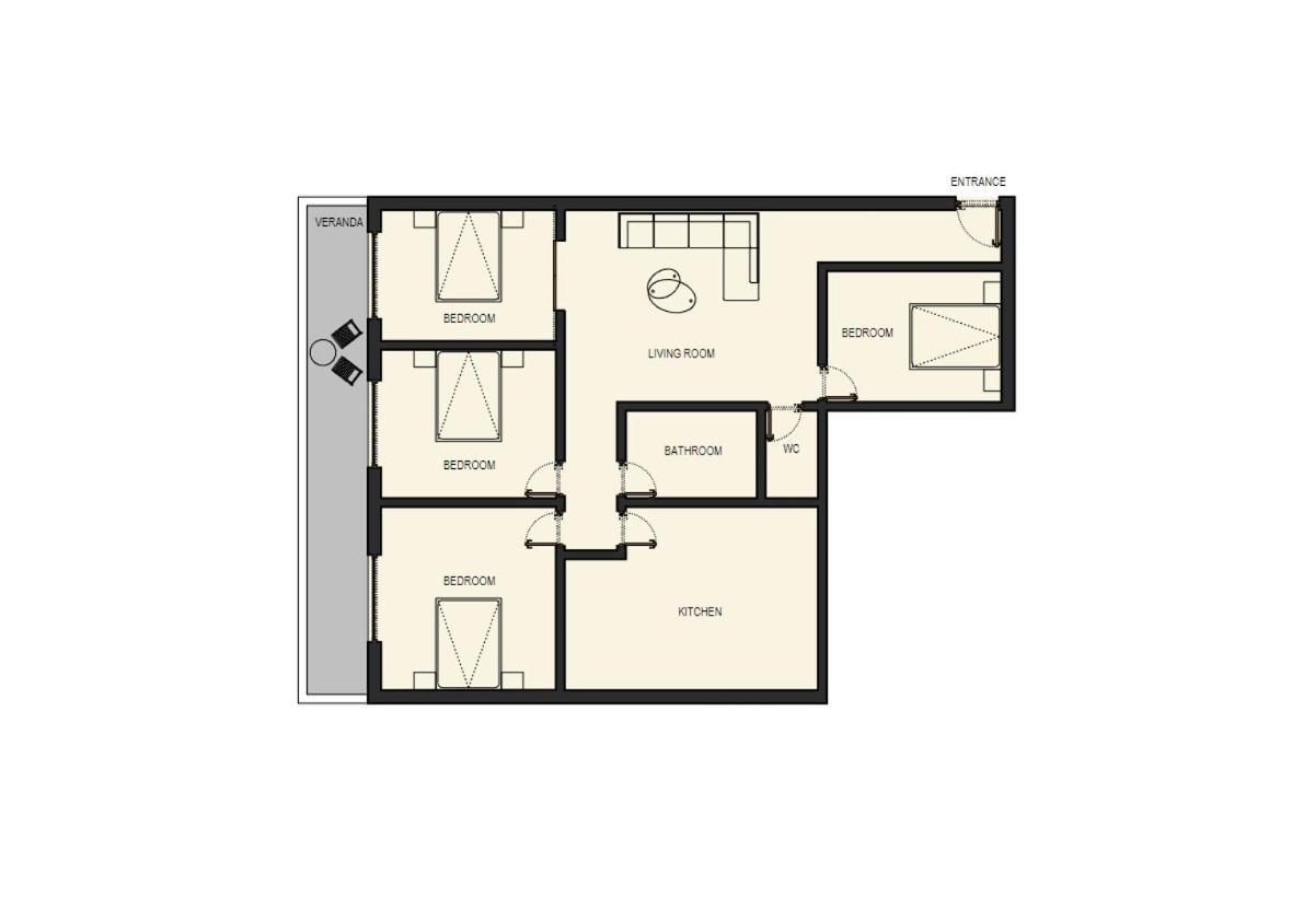 Houseloft Meteora Spirit Apartment Trikala  Luaran gambar